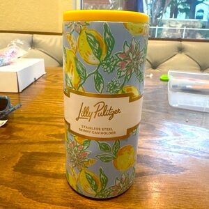 Lilly Pulitzer NWT Stainless Steel Coozie